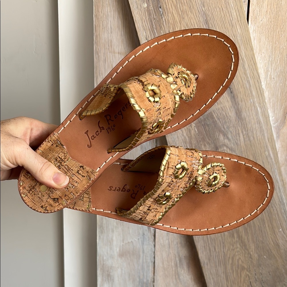Jack Rogers Women's Tan Sandals